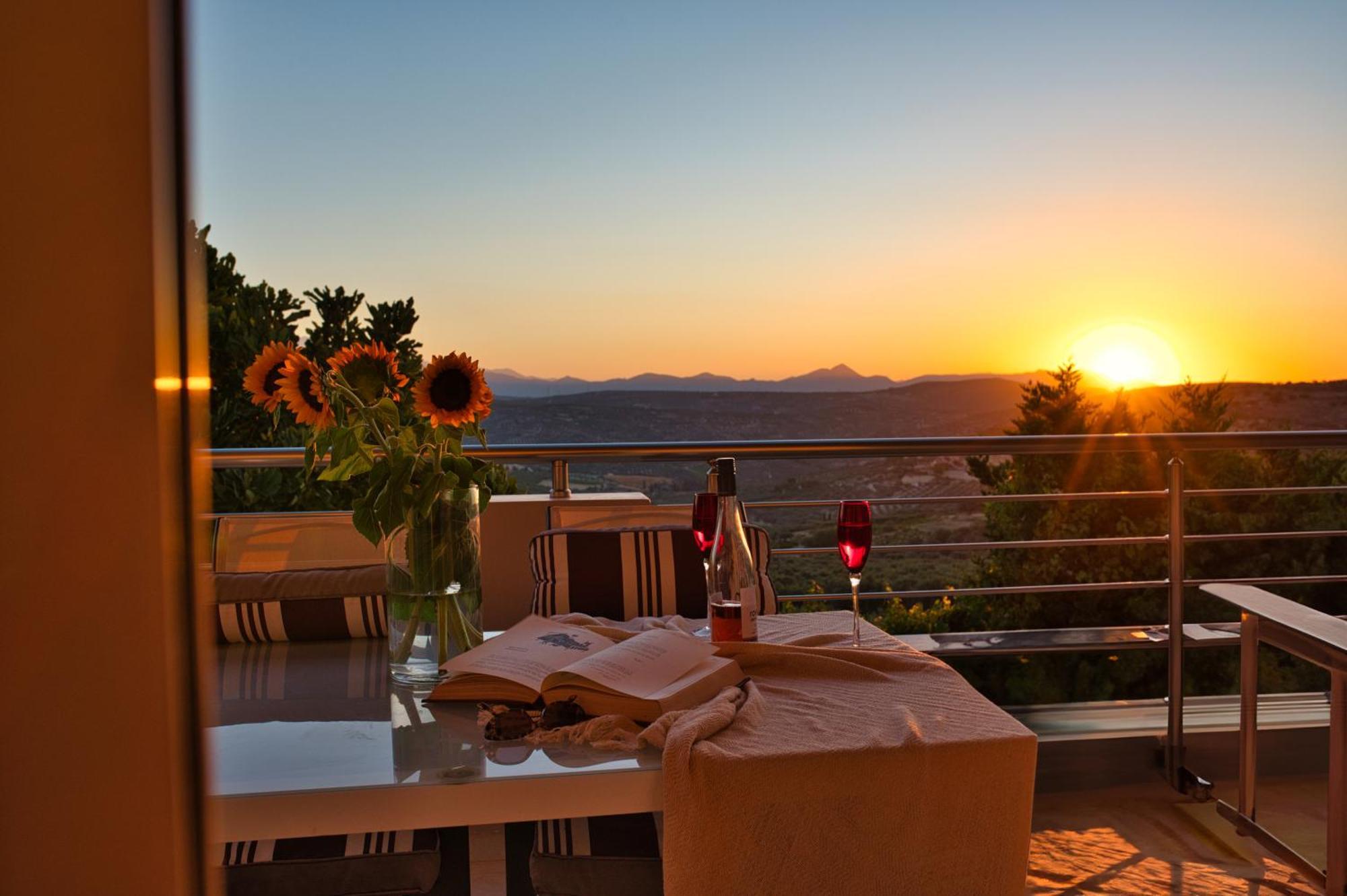 Blue Sky Villa In Crete Epano Vathia 外观 照片